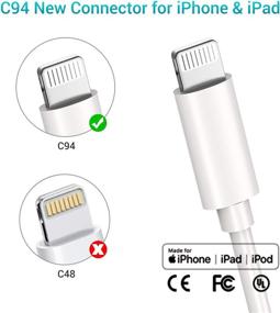 img 1 attached to Lightning Certified Quntis Charger Compatible