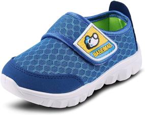 img 4 attached to KUNWFNIX Sneakers Lightweight Breathable Athletic Boys' Shoes in Sneakers