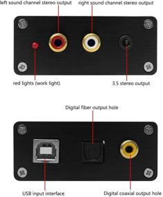 img 2 attached to Преобразователь Signstek HiFi USB в коаксиальный S/PDIF: превращение цифрового сигнала в аналоговое с помощью мини-USB DAC PCM.