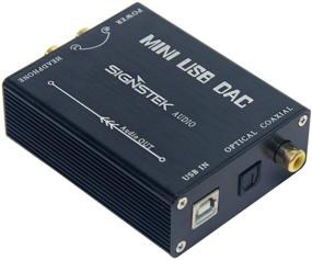 img 4 attached to Преобразователь Signstek HiFi USB в коаксиальный S/PDIF: превращение цифрового сигнала в аналоговое с помощью мини-USB DAC PCM.