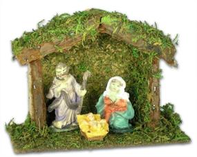 img 2 attached to BANBERRY DESIGNS Miniature Nativity 4 Inch