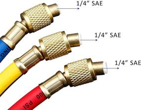 img 2 attached to HZ MONSTAR Charging Refrigerant Conditioning Manifold