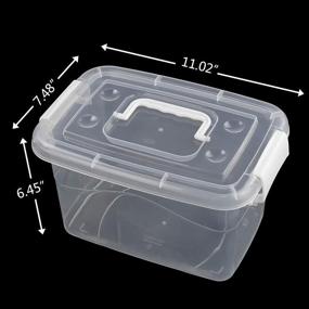 img 3 attached to DynkoNA Stackable Plastic Latching Containers