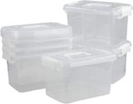 dynkona stackable plastic latching containers logo