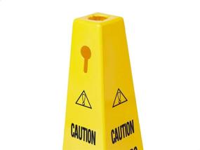 img 3 attached to 🚧 AmazonCommercial 4-Inch Floor Safety Cone