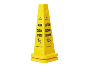 img 1 attached to 🚧 AmazonCommercial 4-Inch Floor Safety Cone