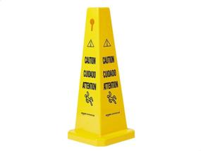 img 4 attached to 🚧 AmazonCommercial 4-Inch Floor Safety Cone