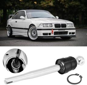 img 1 attached to Чёрный короткий рычаг переключения передач для BMW E30, E36, E39, E46 M3, M5, 3/5 серии