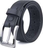 athlens classic leather single buckle logo