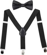 👔 adjustable elastic children boys' accessories: suspenders for stylish support! logo