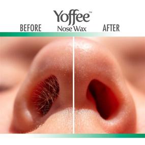 img 1 attached to 👃 Yoffee Original Nose Wax Kit - Easy and Quick Home Nasal Waxing Solution with Organic Beeswax - 1.76 fl.oz - Includes 10 Reusable Anti-Spill Applicators - Effective Nose Hair Remover for Men & Women - Made in Spain
