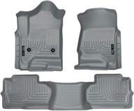 husky liners silverado sierra double interior accessories in floor mats & cargo liners logo