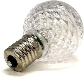 img 2 attached to Enhance Your Outdoor Setting with a Pack of 25 G40 Globe LED Replacement Bulbs for Patio String Lights