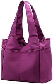 img 3 attached to 👜 Lavogel Black Multi-Function Shoulder Handbag for Women in Handbags & Wallets under Shoulder Bags