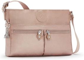 img 3 attached to Kipling Womens Angie Crossbody Metallic Women's Handbags & Wallets for Crossbody Bags