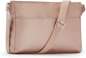 img 1 attached to Kipling Womens Angie Crossbody Metallic Women's Handbags & Wallets for Crossbody Bags