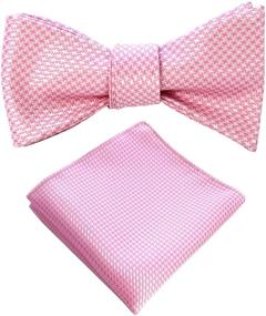 img 4 attached to JEMYGINS Original Bowtie Pocket Square Men's Accessories