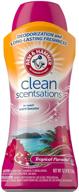🌴 enhance your laundry experience with arm & hammer in-wash scent booster - tropical paradise, 37.8 ounce logo