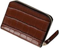 credit wallet tessem leather blocking women's handbags & wallets logo