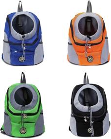 img 3 attached to 🐶 LanYao Dog Backpack Carriers: Breathable and Comfortable Pet Carrier Backpack for Travel, Hiking, and Outdoor Activities