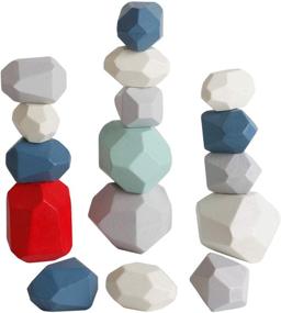 img 4 attached to 🧩 Educational Preschool Toys: Stacking, Balancing, Lightweight Building