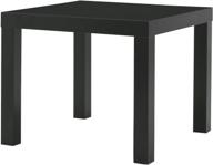 ikea living decor table black logo