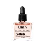 🍑 ncla so rich масло для кутикулы: веганское, без жестокости, чистый уход за кожей для ухоженных ногтей (персик ваниль) логотип