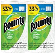 🧻 bounty select-a-size 2-ply paper towel big roll - 2-pack with 114 sheets - white, ideal size for any mess! logo