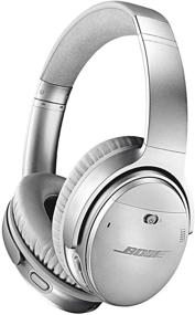 img 4 attached to 🎧 Беспроводные наушники Bose QuietComfort 35 II с технологией уменьшения шума - восстановленные, серебристые