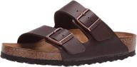 stylish birkenstock men's ochre sandals: size 7 - shoes, mules & clogs logo