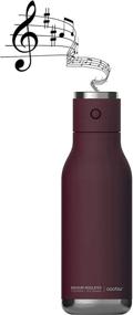 img 1 attached to 🔊 Asobu Wireless Double Wall Insulated Stainless Steel Water Bottle with Speaker Lid: 17 Ounce Ultimate Refreshment and Musical Experience!