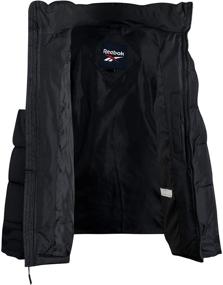 img 3 attached to 🧥 Reebok Boys Winter Jacket - Bubble Puffer Parka with Detachable Fleece-Lined Hood