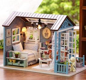 img 2 attached to Miniature Dollhouse 🏠 Handcrafts - TuKIIE Assembling