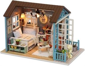 img 4 attached to Miniature Dollhouse 🏠 Handcrafts - TuKIIE Assembling