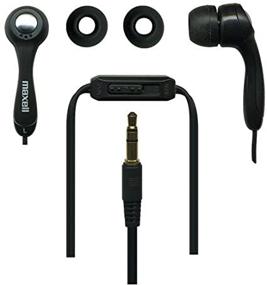 img 1 attached to 🎧 Maxell P-8B Digital Ear Buds: Superior Sound and Sleek Black Design