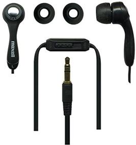 img 3 attached to 🎧 Maxell P-8B Digital Ear Buds: Superior Sound and Sleek Black Design