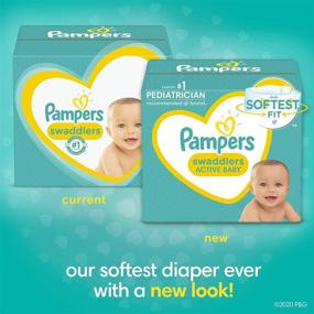 img 3 attached to 👶 Pampers Swaddlers Diapers, Super Pack - Newborn/Size 1 (8-14 lb), 96 Count - Disposable Baby Diapers (Packaging May Vary)