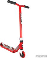 🛴 red dominator scout pro stunt scooter – enhanced trick scooter logo