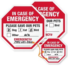 img 4 attached to Emergency Please Reflective Adhesive SmartSign