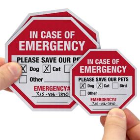 img 1 attached to Emergency Please Reflective Adhesive SmartSign