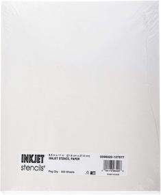 img 2 attached to 🖨️ InkJet Stencils Tracing Paper - Bundle of 500 Sheets