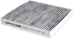 img 3 attached to Premium AirTechnik CF10729 Cabin Air Filter with Activated Carbon: Compatible with Chrysler 200, Cirrus, Sebring, Dodge Avenger, Caliber, Journey, Jeep Compass, Patriot