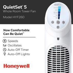 img 3 attached to 🌬️ Honeywell Quiet Set Whole Room Tower Fan: An Optimal Cooling Solution for Any Space