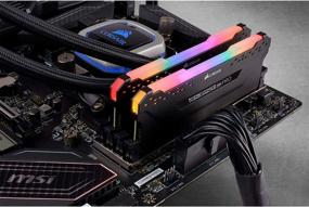 img 1 attached to ✨ Corsair Vengeance RGB Pro 32GB (2x16GB) DDR4 3600 (PC4-28800) C18 AMD Optimized Memory – Sleek Black Performance Upgrade