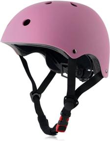 img 4 attached to Premium Kids Bike Helmet: Adjustable & Multi-Sport, 🚲 Toddler to Youth, 3 Sizes - Top Safety Gear