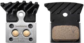 img 1 attached to 🔥 Shimano L04C Metallic Disc Brake Pads: High-Performance Brake Pads, One Size