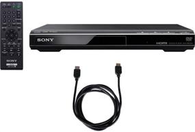 img 4 attached to DVD-проигрыватель Sony DVPSR510H в комплекте с кабелем HDMI высокой скорости Deco Gear 6ft: улучшенный опыт просмотра!