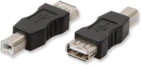 img 4 attached to 🔌 Electop USB 2.0 A Female to USB B Print Male Адаптер Конвертер - Набор из 2