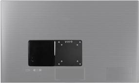 img 1 attached to 🖥️ Versatile VIVO Steel Arm Bracket Holder for Intel NUC | Back of Monitor VESA Metal Plate Mount Extension