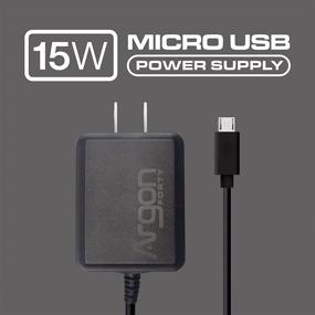 img 3 attached to ⚡ Argon ONE Raspberry Pi Micro USB Cable Power Supply 5.25V 3A - UL Listed, 3.3-Feet Long Cable & Wall Charger